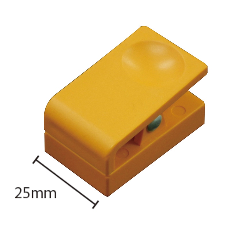 ミツヤ ミーイング マグネットクリップ 小 橙 ME-PMCSK-OR 1個(ご注文単位10個)【直送品】