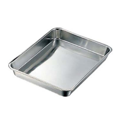 クローバー 18-8 浅型 角バット 21枚取 1個(ご注文単位1個)【直送品】