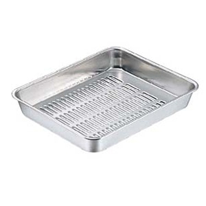 クローバー 18-8 水切バット 6枚取 1個(ご注文単位1個)【直送品】