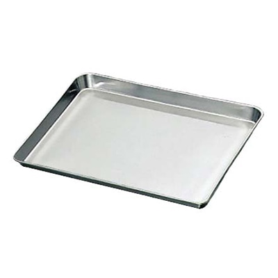 クローバー 18-8 角盆 小 1個(ご注文単位1個)【直送品】