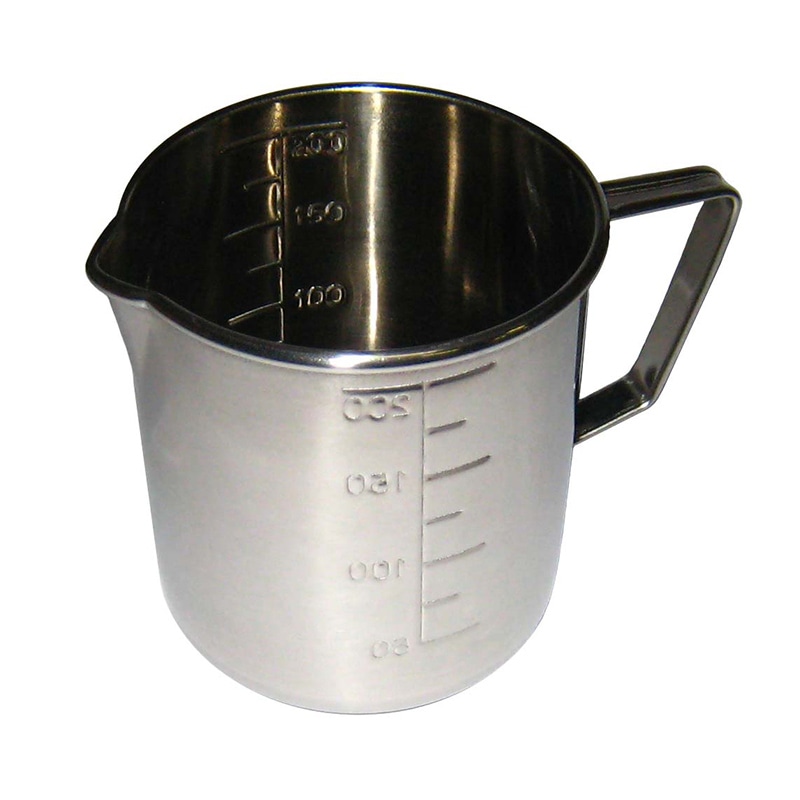 クローバー 18-8 口付 計量水マス 200cc 1個(ご注文単位1個)【直送品】