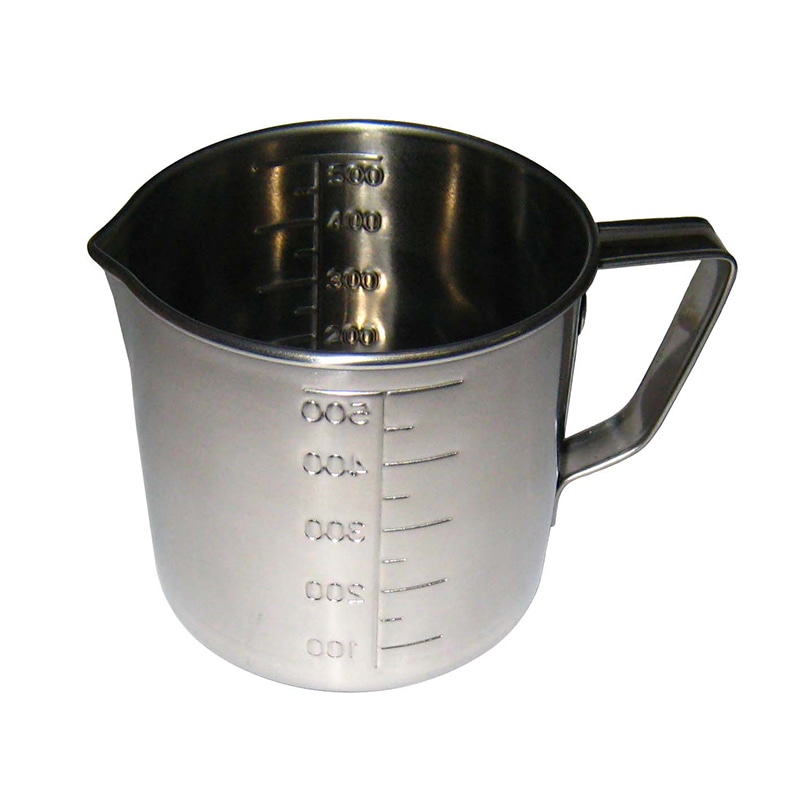 クローバー 18-8 口付 計量水マス 500cc 1個(ご注文単位1個)【直送品】