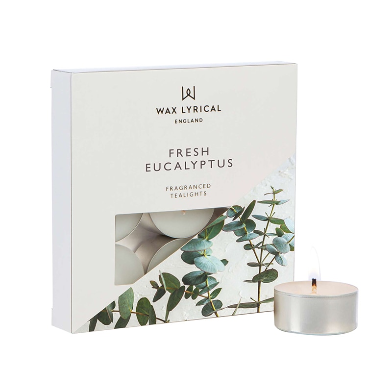 ワックスリリカル メイドインイングランド　ティーライト フレッシュユーカリ　9個入 WLME3019 1個（ご注文単位1個）【直送品】