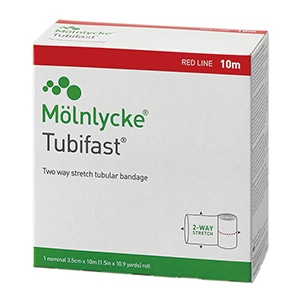 チュビファースト2-WAY レッド 3.75cm×10M 1個(ご注文単位1個)【直送品】