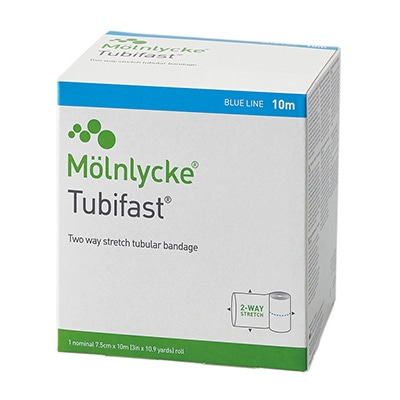 チュビファースト2-WAY ブルー 8.5cm×10M 1個(ご注文単位1個)【直送品】