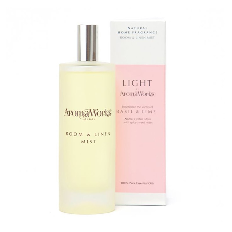 ワックスリリカル アロマワークス　ルームミスト 100ml　バジル＆ライム WLAL3508 1個（ご注文単位1個）【直送品】