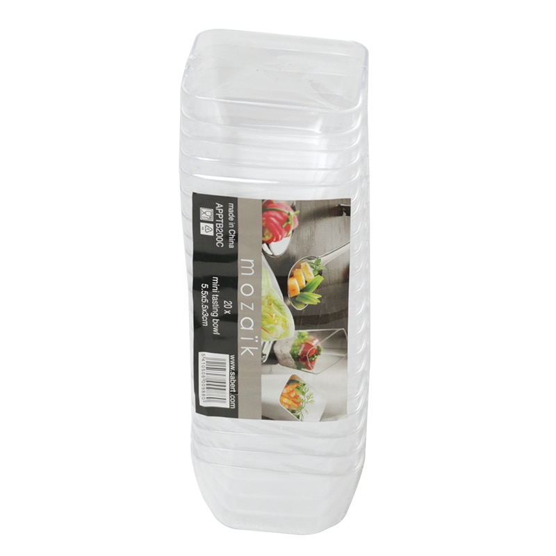 SABERT テイスティングボウル クリア MZTB200C 1組（ご注文単位60組）【直送品】