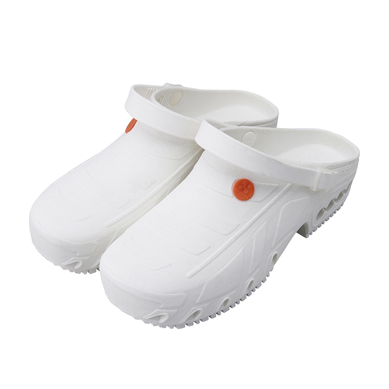 オキシクロッグ 072109 ホワイト 37 23.0~24.0cm 1足(ご注文単位1足)【直送品】