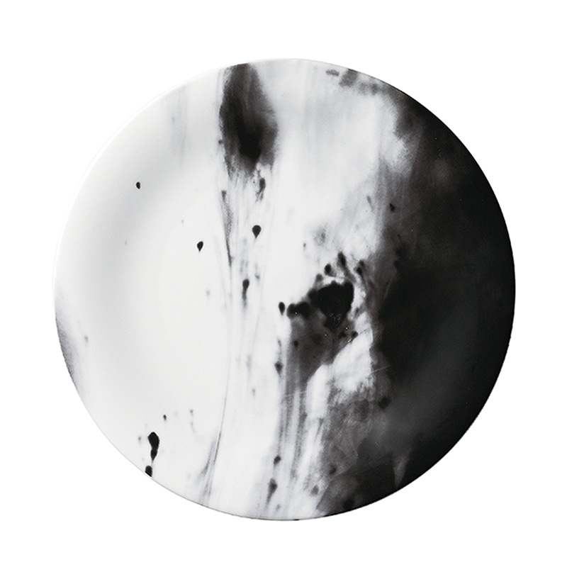 ミヤザキ食器 スパル フルーム デザートプレート 22cm ブラック SL2281FM 1個（ご注文単位4個）【直送品】