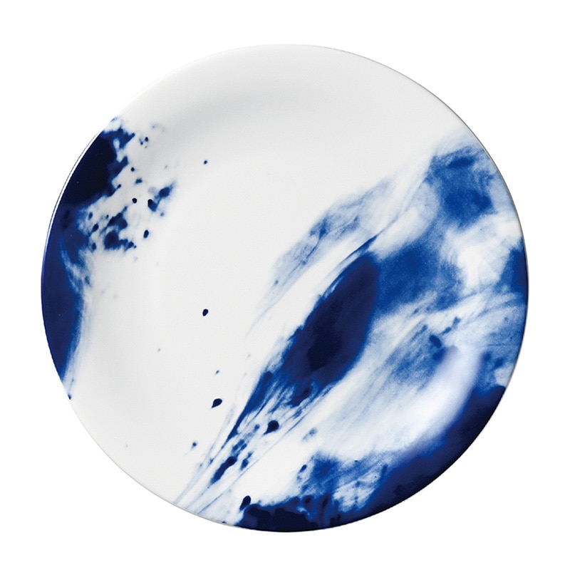 ミヤザキ食器 スパル フルーム ディナープレート 27.5cm ブルー SL2781FMBL 1個（ご注文単位4個）【直送品】