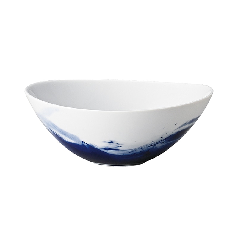 ミヤザキ食器 スパル フルーム シリアルボール ブルー SL1843FMBL 1個(ご注文単位6個)【直送品】