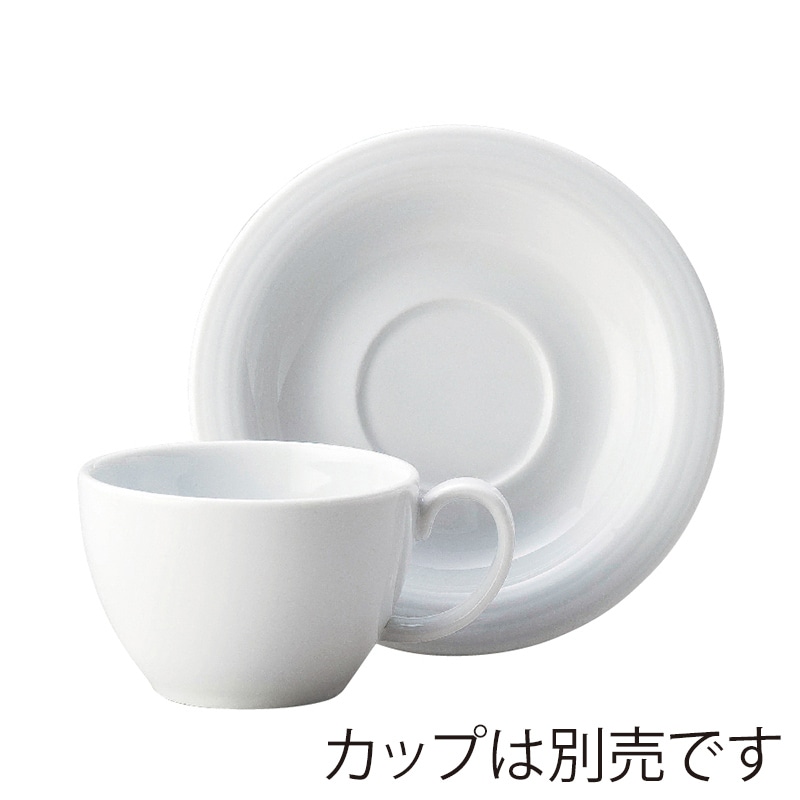 ミヤザキ食器 コスタヴェルデ デュオ ソーサー 15cm CV0105DU 1個（ご注文単位12個）【直送品】
