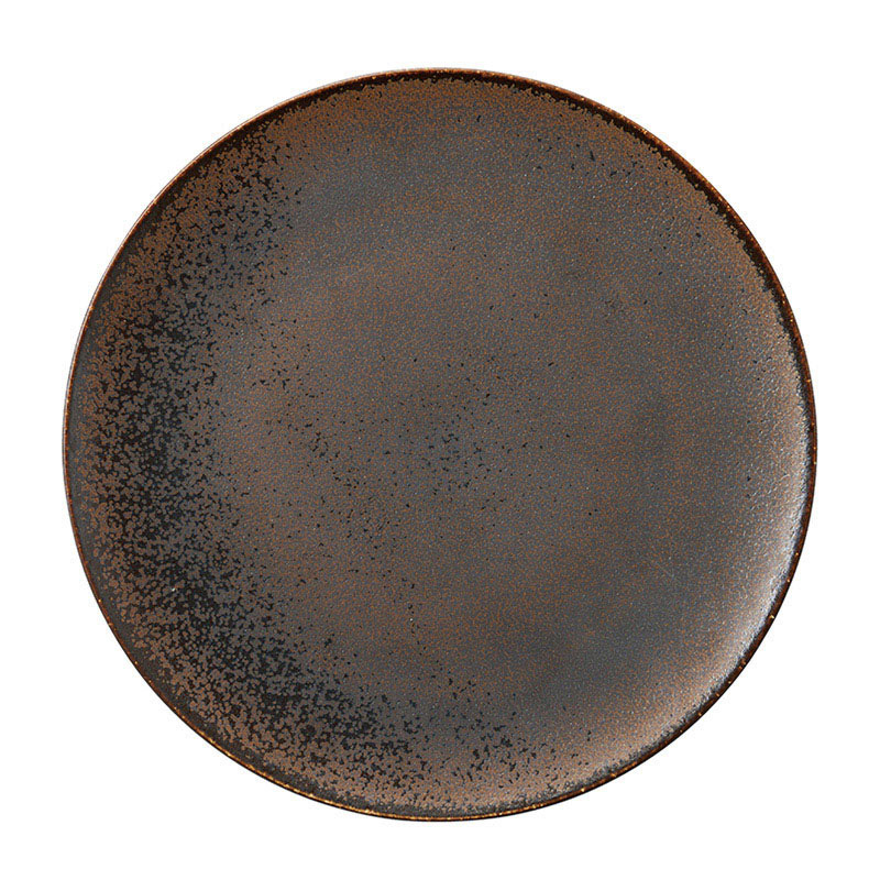 ミヤザキ食器 コスタヴェルデ パワフル プレーンプレート 28cm CV2821BR 1個（ご注文単位12個）【直送品】