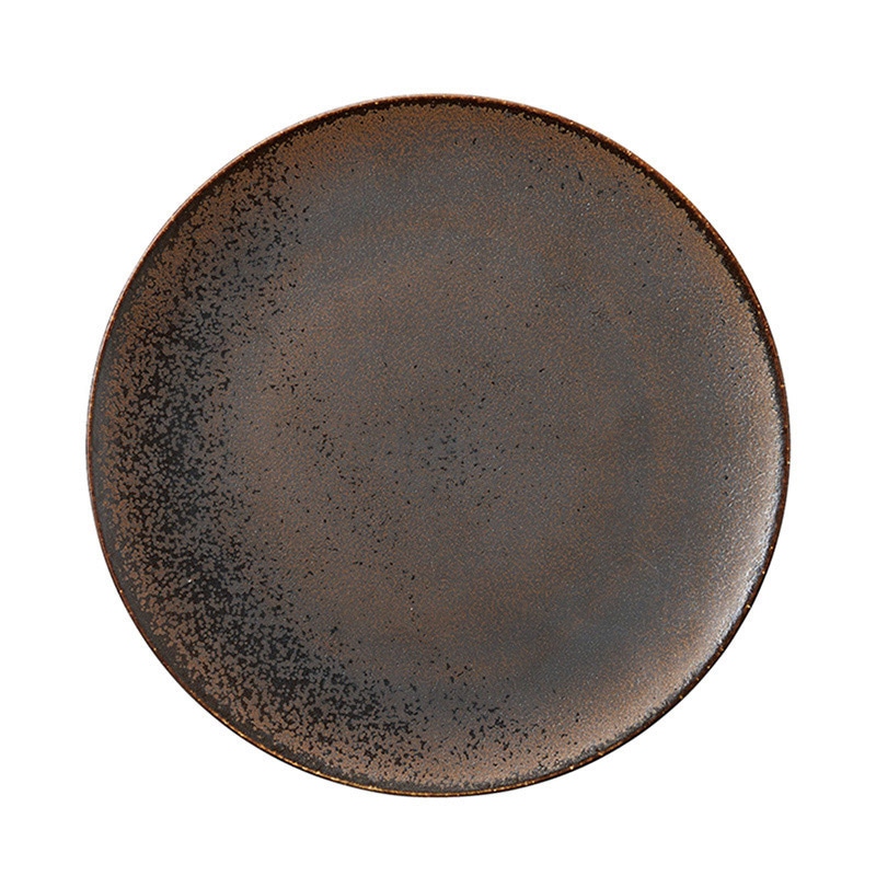 ミヤザキ食器 コスタヴェルデ パワフル プレーンプレート 21cm CV2121BR 1個（ご注文単位12個）【直送品】