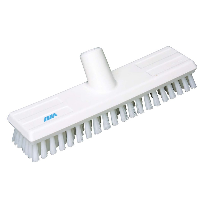 ヴァイカン デッキブラシ ハードタイプ 70415 ホワイト 1個(ご注文単位1個)【直送品】