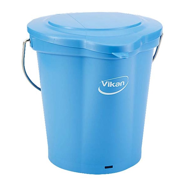 ヴァイカン　ハイジーンバケット　蓋 56893　ブルー　6L  1個（ご注文単位1個）【直送品】