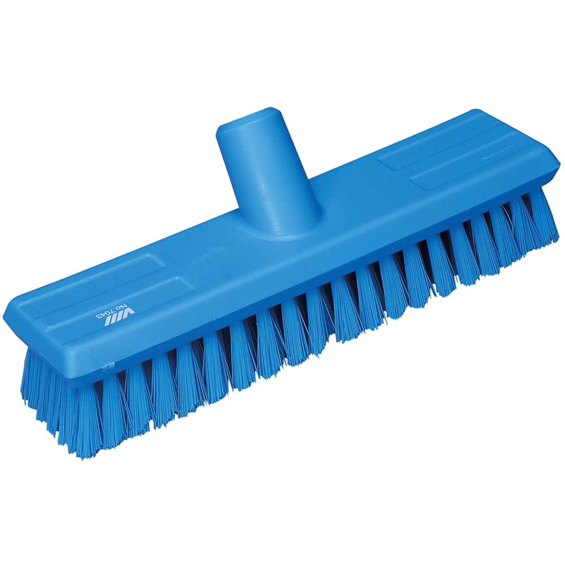 ヴァイカン デッキブラシ ソフトタイプ 70433 ブルー 1個(ご注文単位1個)【直送品】