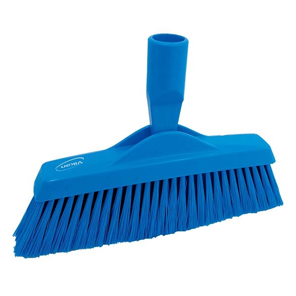 ヴァイカン フロアブルーム(首振り式) ソフトタイプ 31303 ブルー 1個(ご注文単位1個)【直送品】