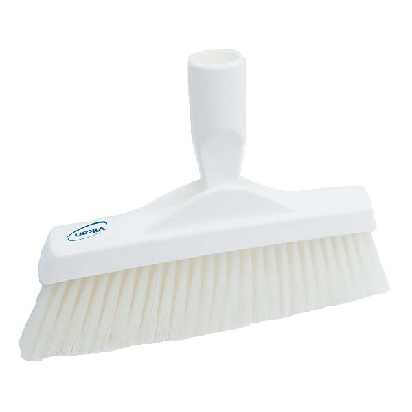 ヴァイカン フロアブルーム(首振り式) ソフトタイプ 31305 ホワイト 1個(ご注文単位1個)【直送品】