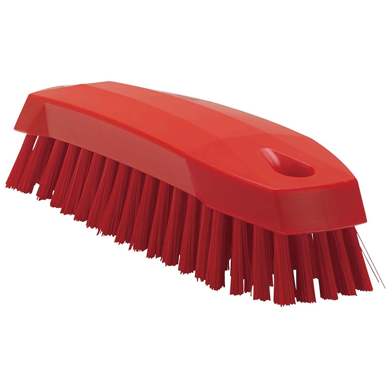 ヴァイカン ハンドブラシ ハードタイプ 35884 レッド 1個(ご注文単位1個)【直送品】