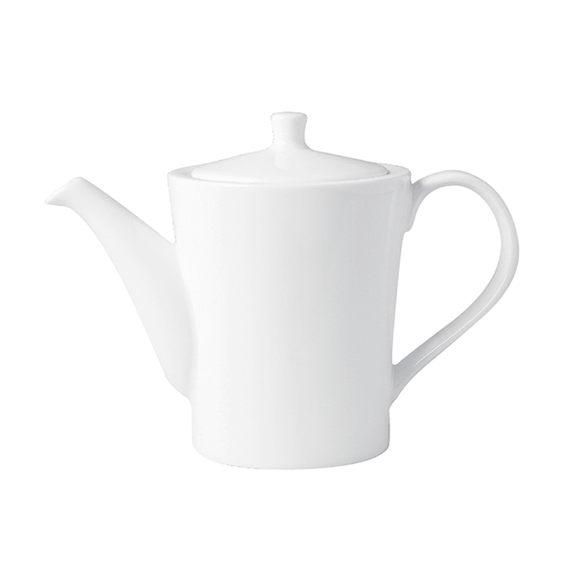 ミヤザキ食器 ラック ポーセレン ファインダイン コーヒーポット RA01406FDWH 1個（ご注文単位4個）【直送品】