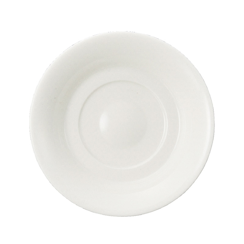 ミヤザキ食器 ラック ポーセレン ファインダイン 兼用ソーサー 15cm RA02405FDWH 1個（ご注文単位12個）【直送品】