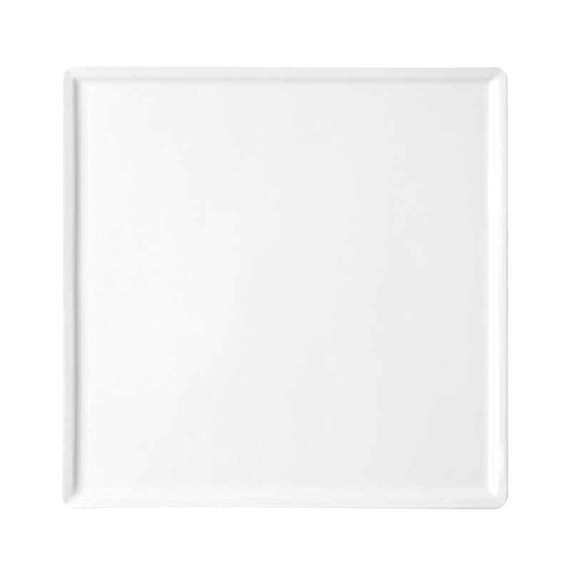 ミヤザキ食器 ラック ポーセレン プレゼンテーション スクエアプレート 21cm RA21611PRWH 1個（ご注文単位12個）【直送品】