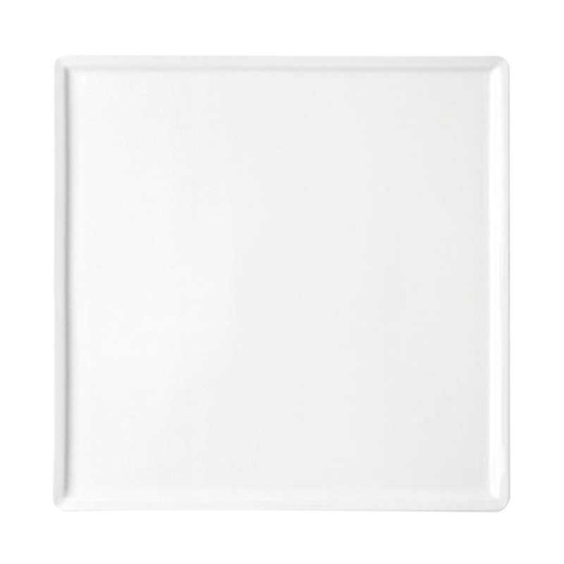 ミヤザキ食器 ラック ポーセレン プレゼンテーション スクエアプレート 27.5cm RA27611PRWH 1個（ご注文単位12個）【直送品】