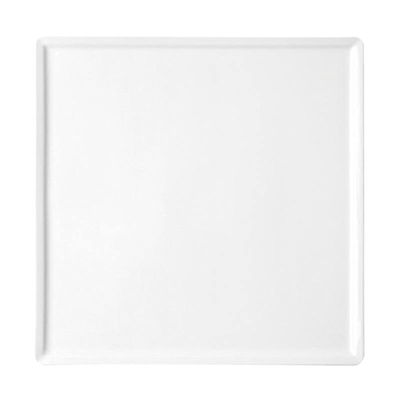 ミヤザキ食器 ラック ポーセレン プレゼンテーション スクエアプレート 29.5cm RA29611PRWH 1個（ご注文単位6個）【直送品】
