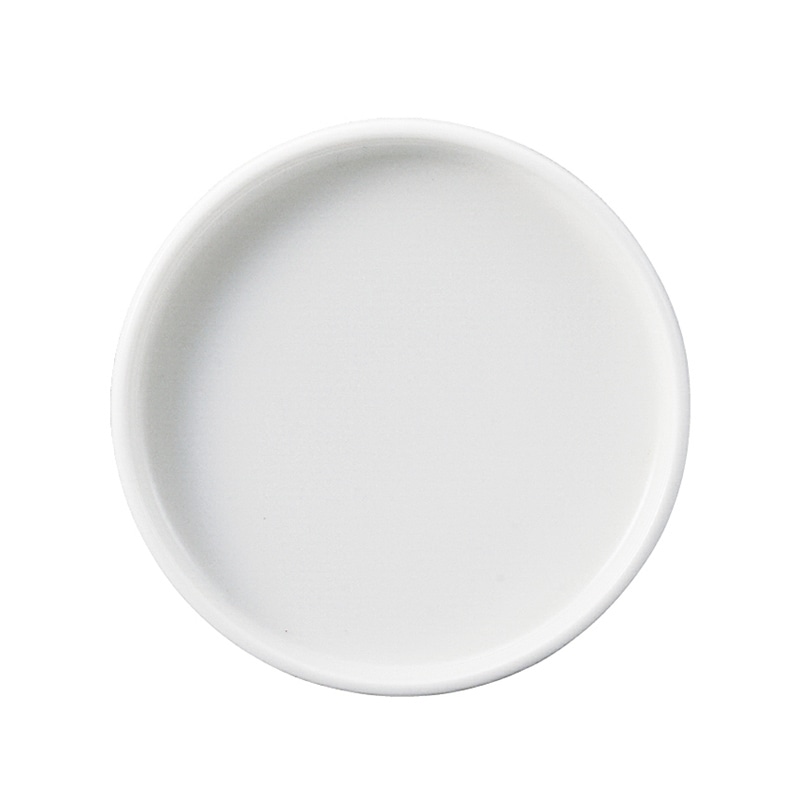 ミヤザキ食器 ラック ポーセレン ノルディック スタッカブルプレート 浅 12cm RA12701NRWH 1個（ご注文単位12個）【直送品】