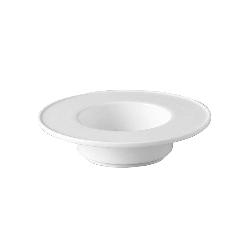 ミヤザキ食器 ラック ポーセレン ノルディック スタッカブルディッシュ 兼ソーサー RA01715NRWH 1個（ご注文単位12個）【直送品】