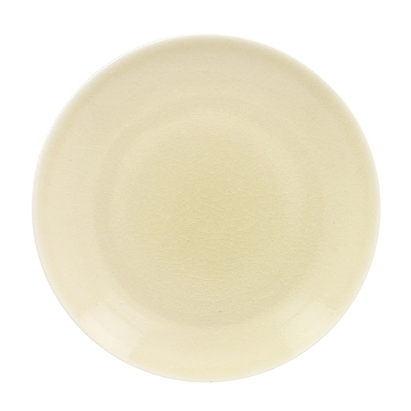 ミヤザキ食器 ラック ポーセレン ヴィンテージ フラットプレート 27cm イエロー RA27001VNYE 1個(ご注文単位12個)【直送品】