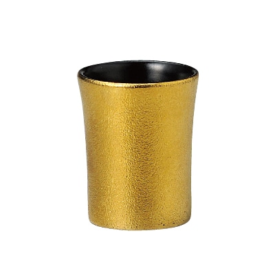 ミヤザキ食器 ラック ポーセレン メタルフュージョン ミニカップ 6cm ゴールド RA02024MFGB 1個（ご注文単位12個）【直送品】