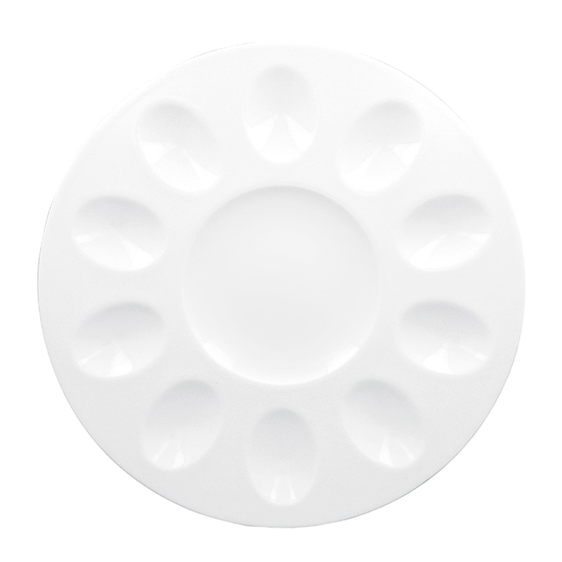 ミヤザキ食器 ラック ポーセレン マレア パーティープレート パーティープレート RA30081MAWH 1個（ご注文単位12個）【直送品】