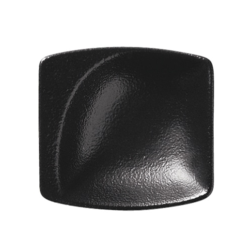 ミヤザキ食器 ラック ポーセレン ネオフュージョン ミニスクエアディッシュ スモーキーブラック RA02019NFSB 1個（ご注文単位6個）【直送品】