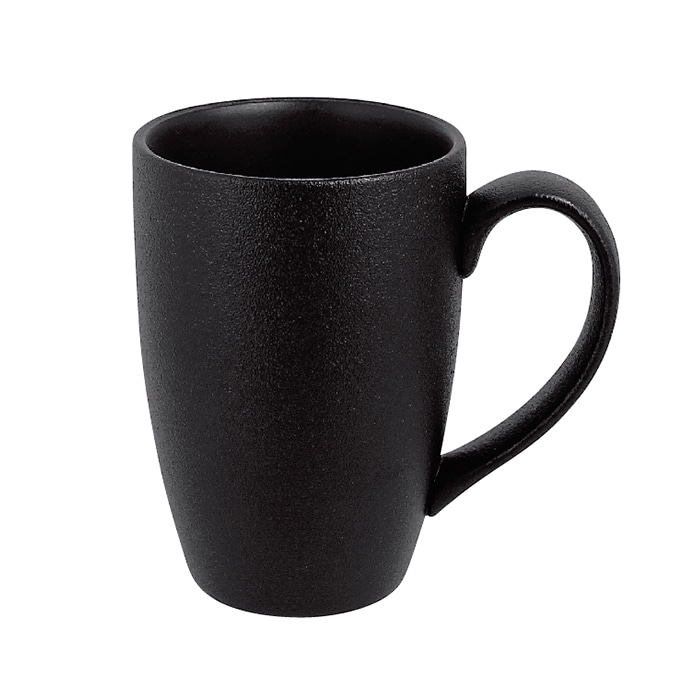 ミヤザキ食器 ラック ポーセレン ネオフュージョン マグ 300cc スモーキーブラック RA02014NFSB 1個（ご注文単位6個）【直送品】