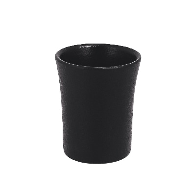 ミヤザキ食器 ラック ポーセレン ネオフュージョン ミニカップ 6cm スモーキーブラック RA02024NFSB 1個（ご注文単位12個）【直送品】