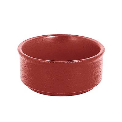 ミヤザキ食器 ラック ポーセレン ネオフュージョン スフレ 8cm ダークレッド RA02054NFDR 1個（ご注文単位12個）【直送品】