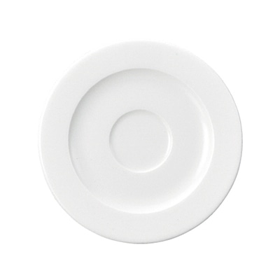 ミヤザキ食器 ラック ポーセレン アクセス エスプレッソソーサー 13cm ホワイト RA02305ACWH 1個（ご注文単位12個）【直送品】