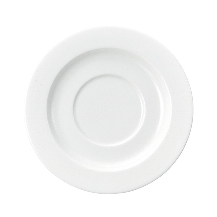 ミヤザキ食器 ラック ポーセレン アクセス ソーサー 17cm ホワイト RA01315ACWH 1個（ご注文単位12個）【直送品】