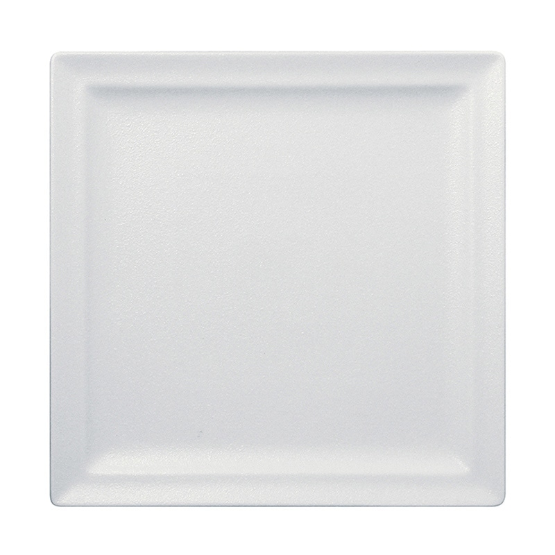 ミヤザキ食器 ラック ポーセレン ネオフュージョン スクエアプレート 30.5cm スノーホワイト RA30021NFSW 1個（ご注文単位6個）【直送品】