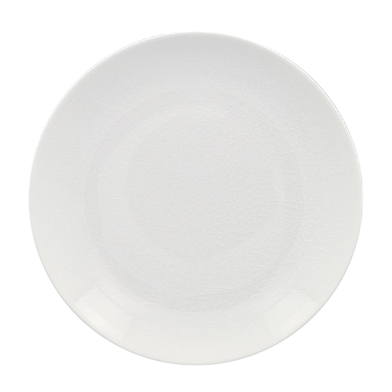 ミヤザキ食器 ラック ポーセレン ヴィンテージ フラットプレート 27cm ホワイト RA27001VNWH 1個（ご注文単位12個）【直送品】