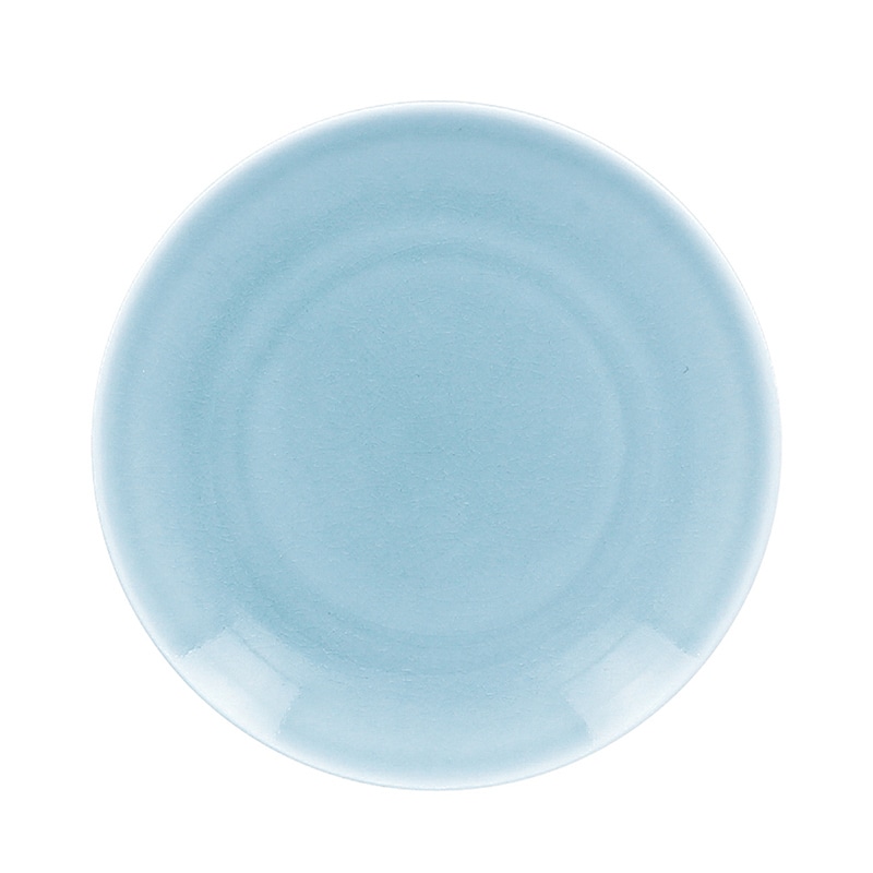 ミヤザキ食器 ラック ポーセレン ヴィンテージ フラットプレート 18cm ブルー RA18001VNBL 1個（ご注文単位24個）【直送品】