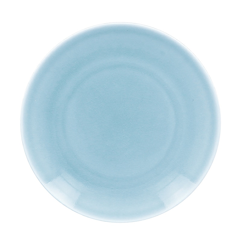 ミヤザキ食器 ラック ポーセレン ヴィンテージ フラットプレート 24cm ブルー RA24001VNBL 1個（ご注文単位12個）【直送品】