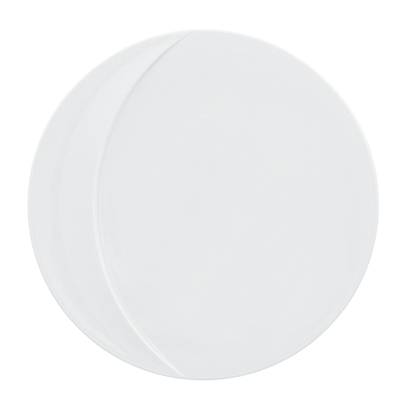 ミヤザキ食器 ラック ポーセレン ムーン ラウンドプレート 31cm RA31321MOWH 1個（ご注文単位6個）【直送品】