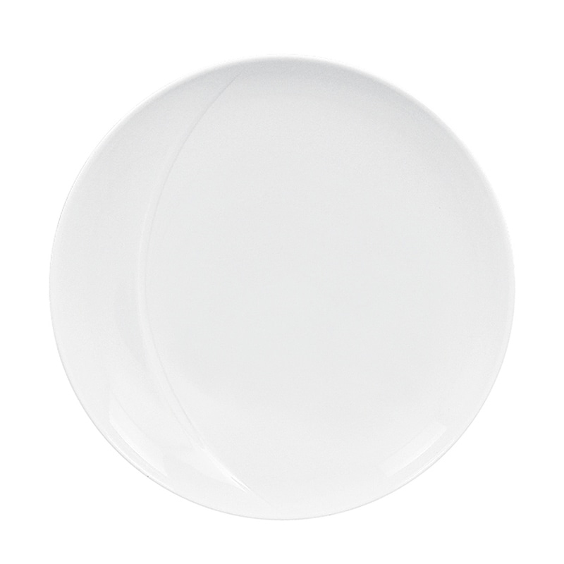 ミヤザキ食器 ラック ポーセレン ムーン ラウンドディーププレート 23cm RA23322MOWH 1個（ご注文単位12個）【直送品】