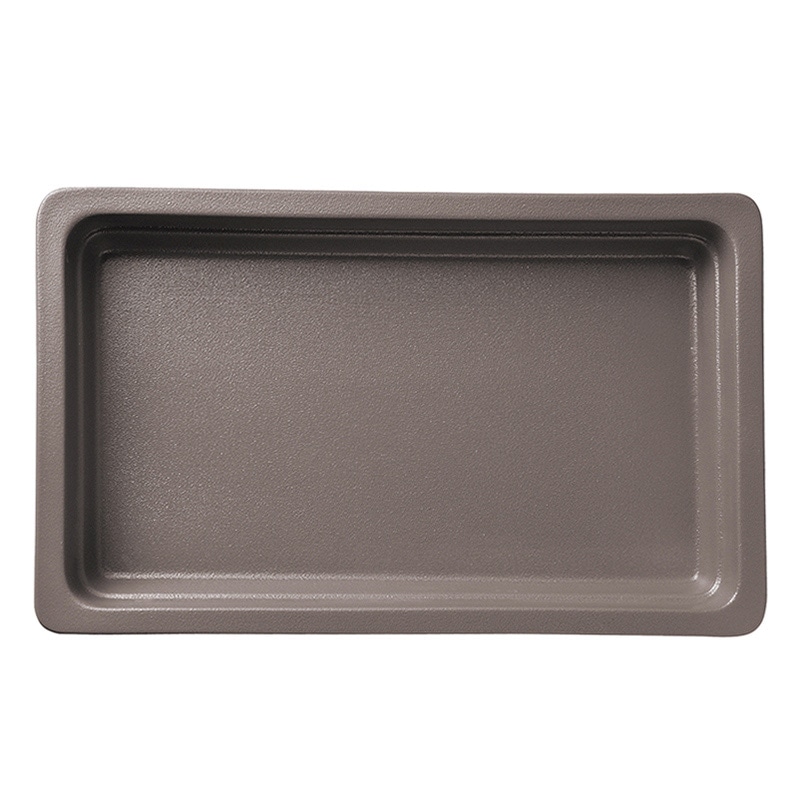 >ミヤザキ食器 ラック ポーセレン ガストロノームパン 角型 深 1/1 チェスナッツブラウン RA1108GNCB 1個(ご注文単位1個)【直送品】