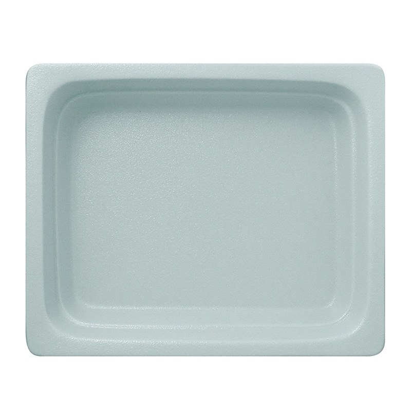 ミヤザキ食器 ラック ポーセレン ガストロノームパン 角型 深 1／2 ピタヤグレー RA1208GNPG 1個（ご注文単位2個）【直送品】