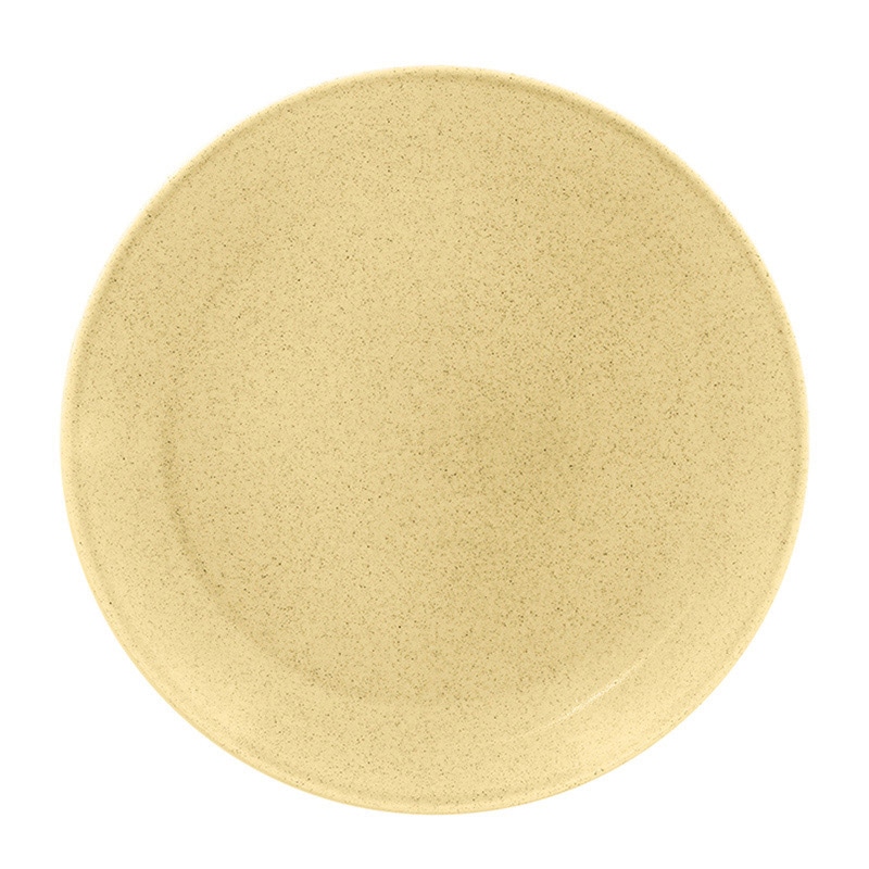 ミヤザキ食器 ラック ポーセレン ジェネシス フラットプレート 29cm クリーム RA29001GECR 1個（ご注文単位12個）【直送品】