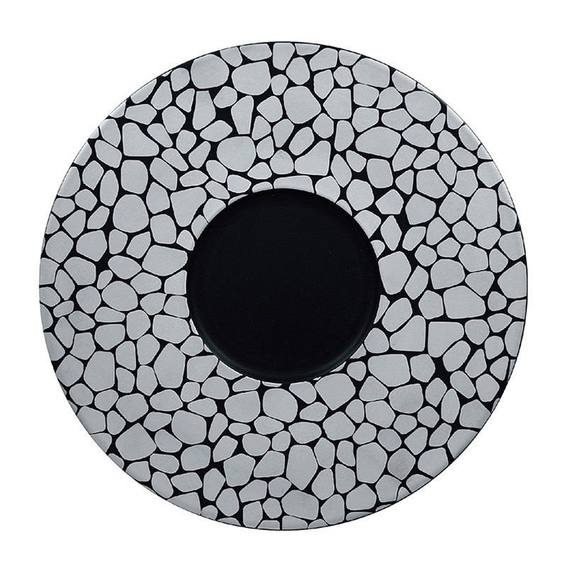 ミヤザキ食器 ラック ポーセレン コブルス ワイドリムフラットプレート 29cm RA29801CBSL 1個（ご注文単位12個）【直送品】